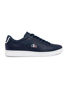 Sapatilhas Lacoste Carnaby Evo Azul Marinho para Homem