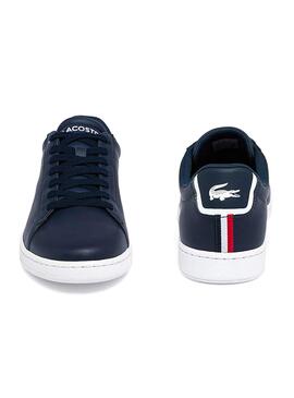 Sapatilhas Lacoste Carnaby Evo Azul Marinho para Homem