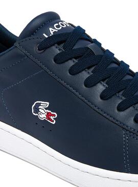 Sapatilhas Lacoste Carnaby Evo Azul Marinho para Homem