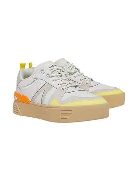 Sapatilhas Lacoste L002 Bege para Mulher