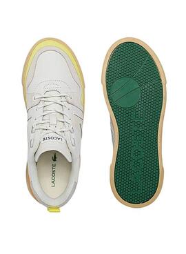 Sapatilhas Lacoste L002 Bege para Mulher