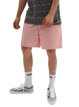 Bermudas Vans Relaxed Elastic Rosa para Homem