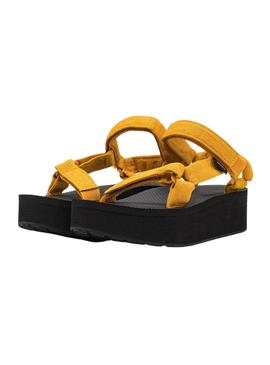 Sandália Teva Flatform Universal Yellow Mulher