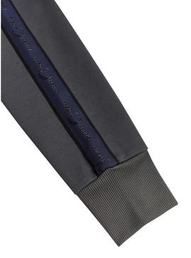 Sweat Fred Perry Tonal Cinza para Homem
