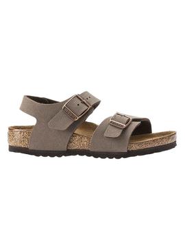 Sandálias Birkenstock New York Tostado Menino e Menina