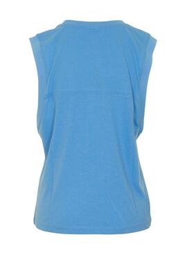 T-Shirt Only Maja Azul para Mulher