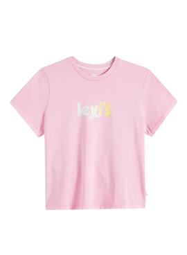 T-Shirt Levis Graphic Classic Rosa para Mulher