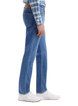 Jeans Levis 511 Slim Azul Medio Homem