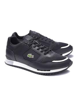 Sapatilhas Lacoste Partner Pista Pretos Homem