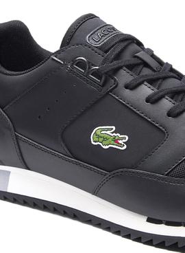 Sapatilhas Lacoste Partner Pista Pretos Homem