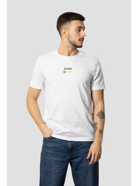 T-Shirt Klout Recycle Branco para Homem e Mulher