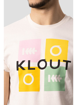 T-Shirt Klout Puzzle Bege