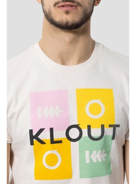 T-Shirt Klout Puzzle Bege