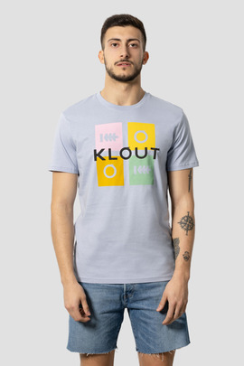 T-Shirt Klout Puzzle Azul 