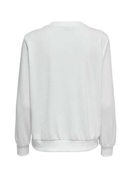 Sweat Only Palma Sport Branco para Mulher