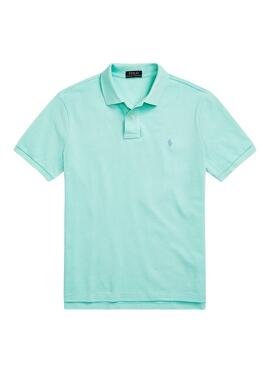 Polo Polo Ralph Lauren Malha Turquesa para Homem