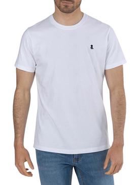 T-Shirt El Pulpo Basic Logo Branco para Homem