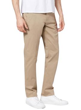 Calças Dockers Alpha Original Bege Homem