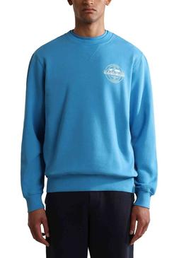 Sweat Napapijri B-Hitra Azul para Homem