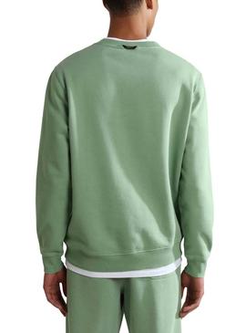 Sweat Napapijri B-Hitra Verde para Homem