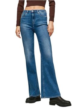 Jeans Pepe Jeans Willa Azul para Mulher