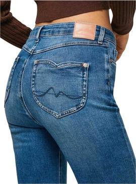 Jeans Pepe Jeans Willa Azul para Mulher