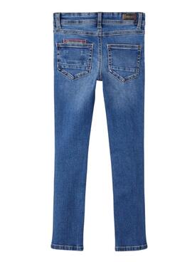Jeans Name It Theo X-Slim Fit Azul Menino