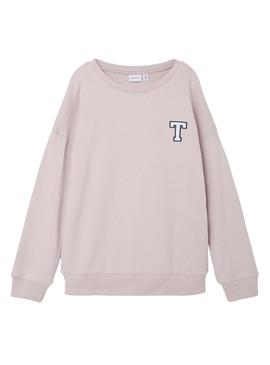 Sweat Name It College Rosa para Menino