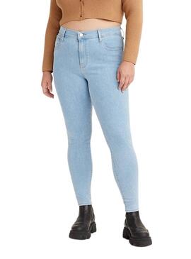 Jeans Levis 720 High Rise Skinny Azul