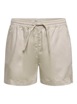 Short Only Pema - Riga Life Bege para Mulher