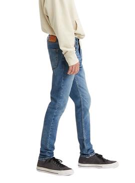 Jeans Levis Skinny Taper Azul Homem