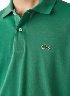 Polo Lacoste Basic Verde para Homem