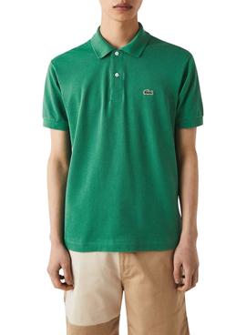 Polo Lacoste Basic Verde para Homem