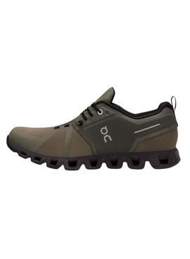 Sapatilhas On Running Cloud 5 Waterproof Verde