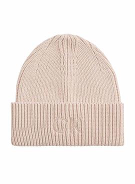 Chapéu Calvin Klein Essential Beanie Rosa Mulher