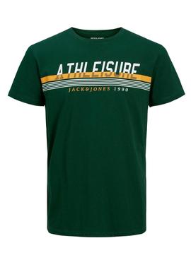 T-Shirt Jack & Jones Iron Verde para Homem