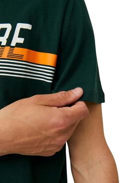 T-Shirt Jack & Jones Iron Verde para Homem