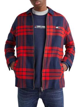 Overshirt Tommy Jeans Frames Vermelho Homem