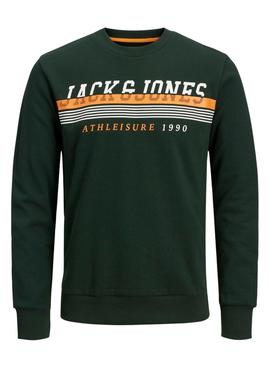 Sweat Jack & Jones Verde para Homem