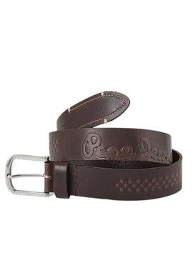 Cinto Pepe Jeans George Marrom para Homem