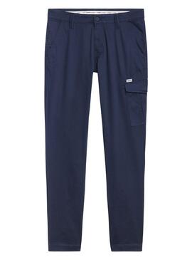 Calças Tommy Jeans Scanton Azul Marinho para Homem