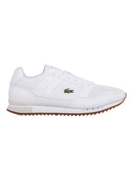 Sapatilhas Lacoste Partner Pista Brancos Homem