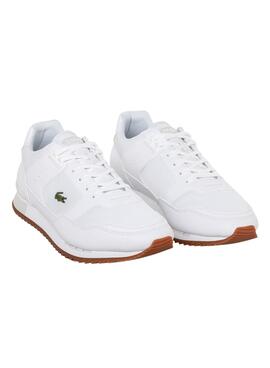 Sapatilhas Lacoste Partner Pista Brancos Homem
