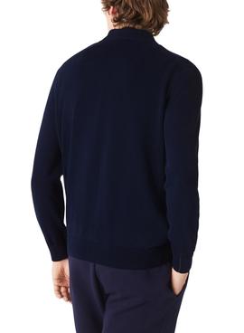 Camisola Lacoste Tricot Azul Marinho para Homem