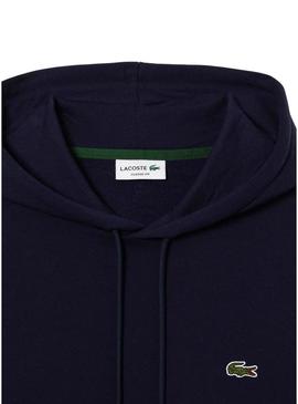 Sweat Lacoste Basic Hood Azul Marinho para Homem