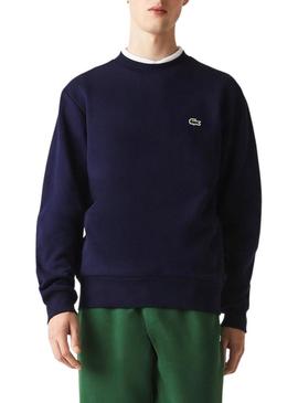 Sweat Lacoste Basic Azul Marinho para Homem