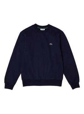 Sweat Lacoste Basic Azul Marinho para Homem