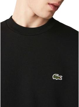 Sweat Lacoste Basic Preto para Homem