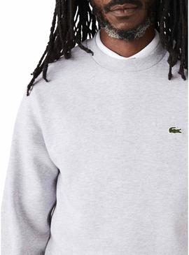 Sweat Lacoste BasicCinza para Homem