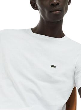 T-Shirt Lacoste Basico Homem Branco